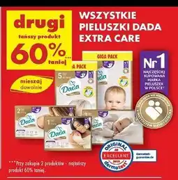 Biedronka Pieluszki dla dzieci newborn Dada Extra Care oferta