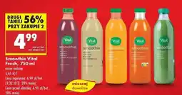 Biedronka Smoothie jabłko szparagi&limonka Vital Fresh oferta