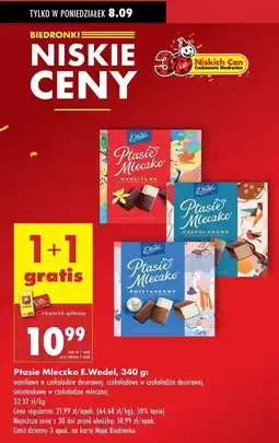 Biedronka Czekoladki czekoladowe E. Wedel Ptasie Mleczko oferta