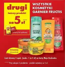 Biedronka Kosmetyki Garnier Fructis oferta
