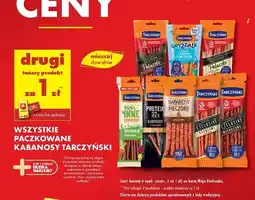 Biedronka Kabanosiki z indykiem Tarczyński Gryzzale oferta
