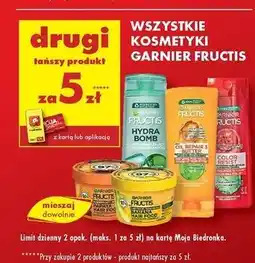 Biedronka Maska do włosów papaya Garnier Fructis Hair Food oferta