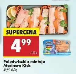Biedronka Polędwiczki z mintaja Marinero Kids oferta