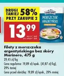 Biedronka Filet z morszczuka argentyńskiego Marinero oferta