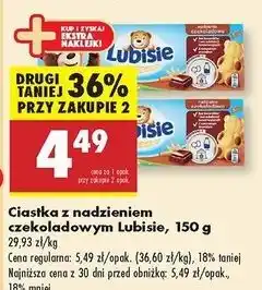 Biedronka Ciastka czekoladowe Lu Petitki Lubisie oferta