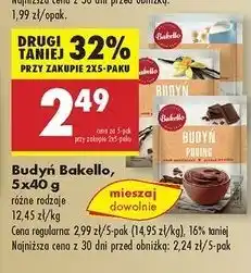 Biedronka Budyń waniliowy Bakello oferta