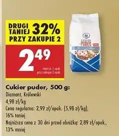Biedronka Cukier puder Królewski oferta