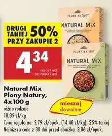 Biedronka Kasza gryczana, czerwona soczewica, suszone pomidory i pestki dyni Plony Natury Natural Mix oferta