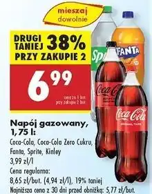Biedronka Napój tonic water Kinley oferta
