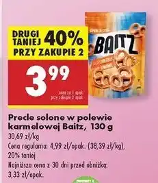 Biedronka Precelki w polewie słony karmel Baitz oferta