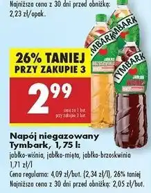 Biedronka Napój jabłko-mięta Tymbark oferta