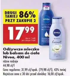 Biedronka Balsam do ciała coconut Nivea oferta