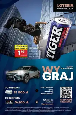 Biedronka Napój classic Tiger Energy Drink oferta
