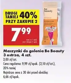 Biedronka Maszynka do golenia Be Beauty Care oferta