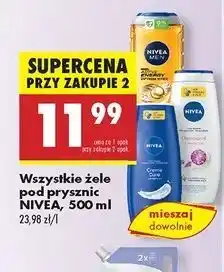 Biedronka Żel pod prysznic Nivea Men Active Energy oferta