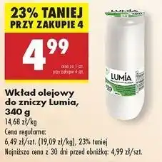 Biedronka Wkład olejowy do zniczy 340 g 120 h Lumia oferta