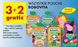 Biedronka Mus morele z jabłkiem i gruszką peppa pig Bobovita oferta