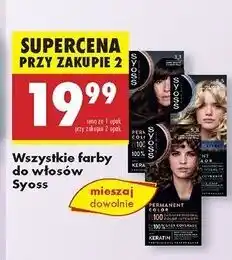 Biedronka Farba do włosów 8.5 Syoss Permanent oferta