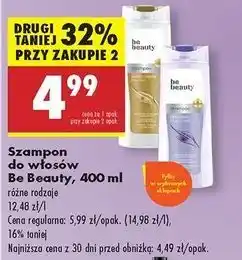Biedronka Szampon do włosów hialuronic Be Beauty oferta