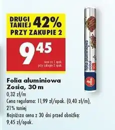 Biedronka Folia spożywcza 30 m Zosia Samosia oferta