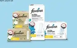 Biedronka Tampony normal Femina Pure oferta