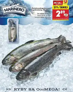 Biedronka Pstrąg tęczowy patroszony Marinero oferta