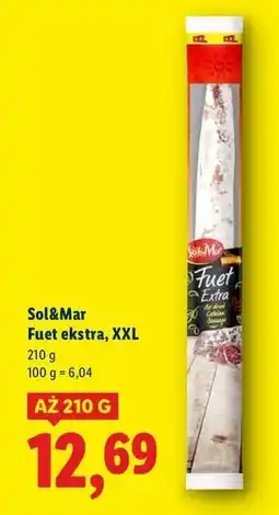 Lidl Fuet extra Sol&Mar oferta