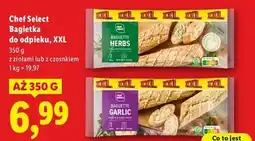 Lidl Bagietka do odpieku z ziołami Chef Select oferta