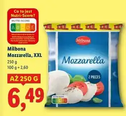 Lidl Ser mozzarella Milbona oferta