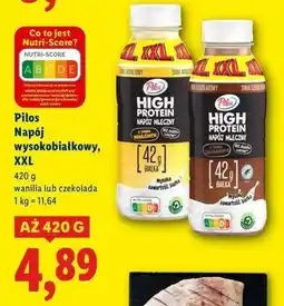 Lidl Napój czekoladowy Pilos High Protein oferta