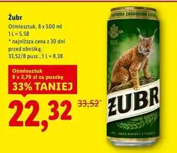 Lidl Piwo Żubr 1768 oferta