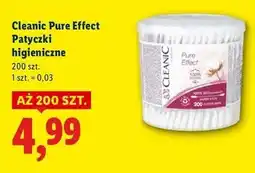 Lidl Patyczki higieniczne pudełko okrągłe Cleanic oferta