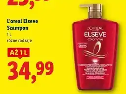 Lidl Szampon do włosów L'oreal Elseve Color-Vive oferta