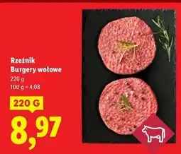 Lidl Burger wołowy Rzeźnik Codzienna Dostawa oferta