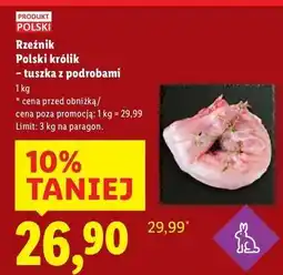 Lidl Królik z podrobami Rzeźnik Codzienna Dostawa oferta