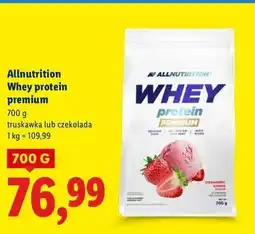 Lidl Koncentrat białek o smaku czekoladowym Allnutrition Whey Protein oferta