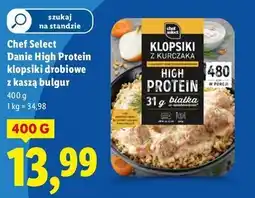 Lidl Klopsiki z kurczaka kaszą bulgur Chef Select oferta