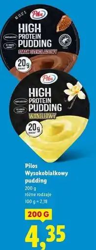 Lidl Pudding proteinowy czekoladowy Pilos High Protein oferta