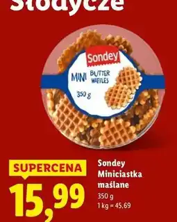 Lidl Minigofry maślane Sondey oferta