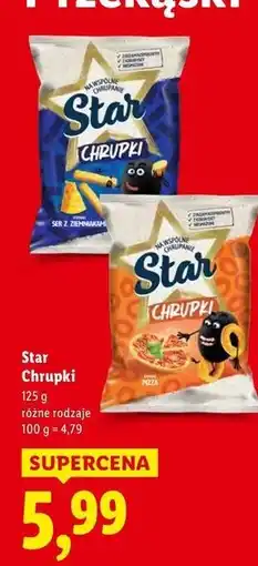 Lidl Chrupki pizza Star oferta