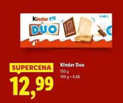 Lidl Ciastka Kinder Duo oferta