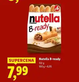 Lidl Chlebki z nadzieniem Nutella B-Ready oferta