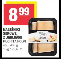 EuroSPAR Naleśniki serowe, z jabłkami kuchnia polki oferta