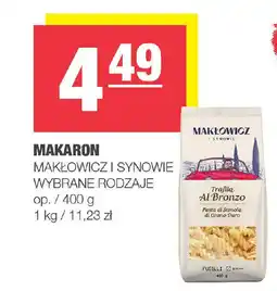 EuroSPAR Makaron makłowicz i synowie oferta