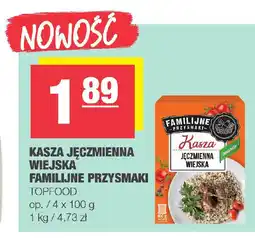 EuroSPAR Kasza jęczmienna wiejska familijne przysmaki topfood oferta
