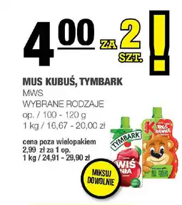 EuroSPAR Mus kubuś, tymbark oferta