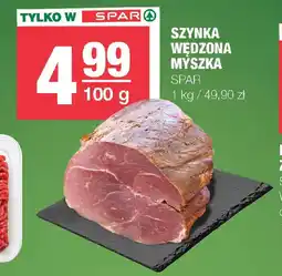 EuroSPAR Szynka wędzona myszka spar oferta