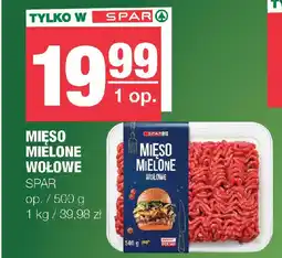 EuroSPAR Mięso mielone wołowe spar oferta