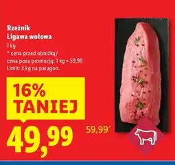 Lidl Ligawa wołowa Rzeźnik oferta