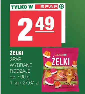 EuroSPAR Żelki spar oferta
